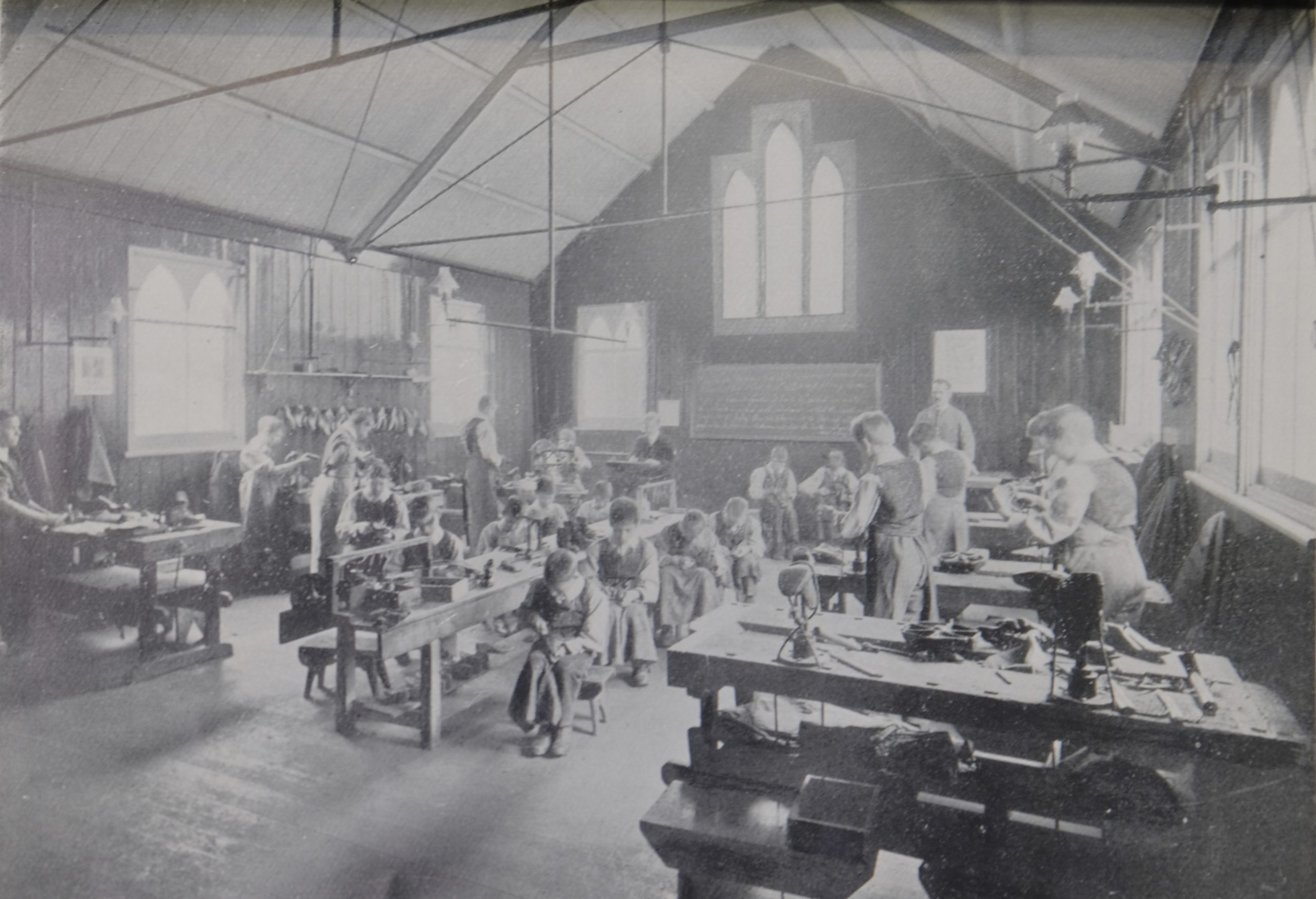 A speech class at the Royal School for the Deaf in Margate