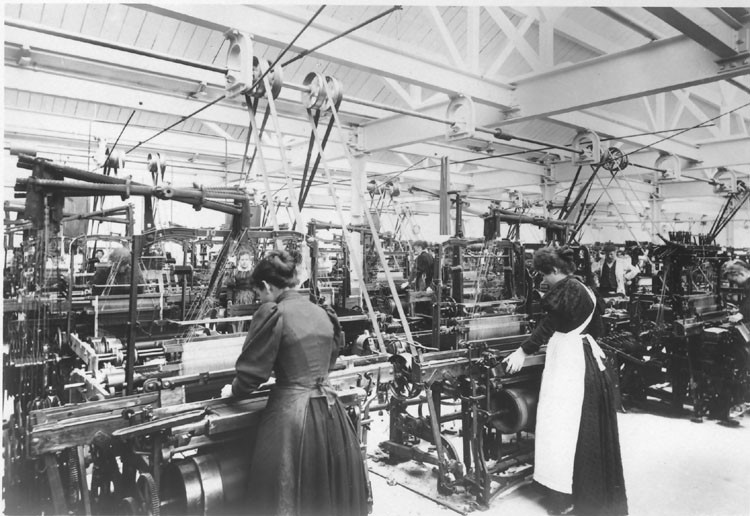 Women working in a factory, Sudbury Photo Archive